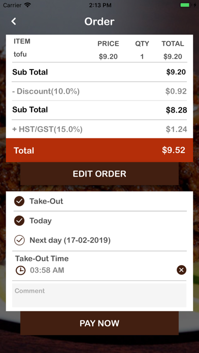 App screenshot