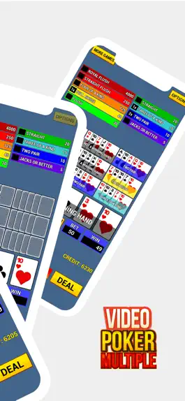 Game screenshot Video Poker Multiple Hands apk