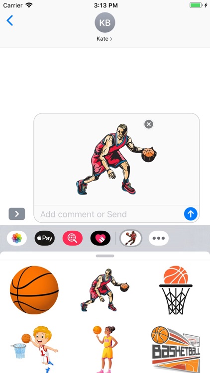 Basketball Stickers Pack screenshot-3