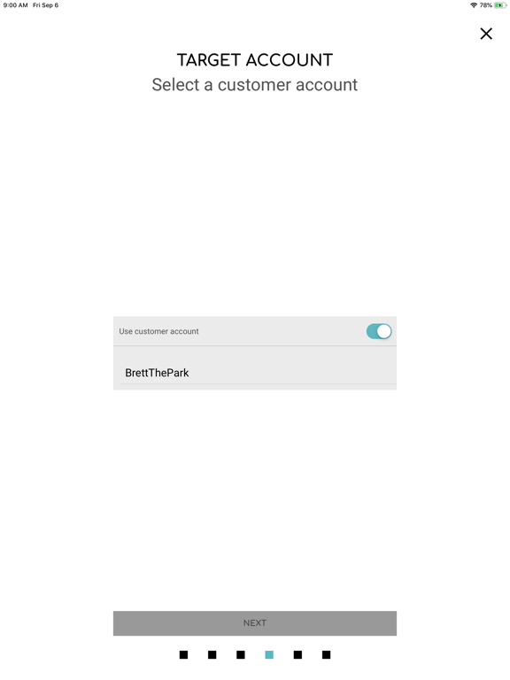 electric imp iPad screenshot