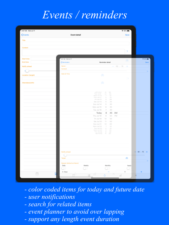 MemAide iPad screenshot 7 - Education app