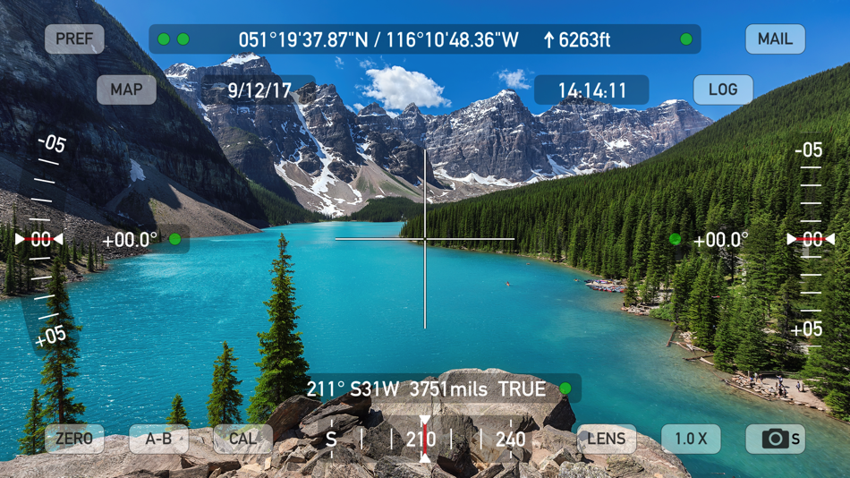#1. Theodolite (iOS) 由: Craig Hunter