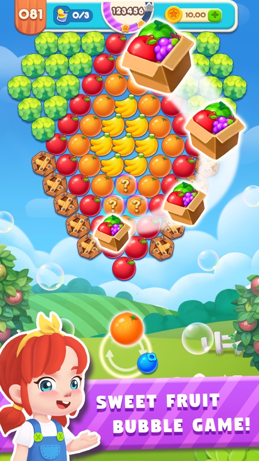 #1. Bubble Master: Fruit Splash (iOS) 由: Chongqing Kruger Network Technology Co., Ltd