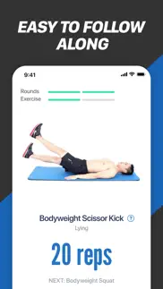 fitness buddy+ train at home iphone screenshot 4