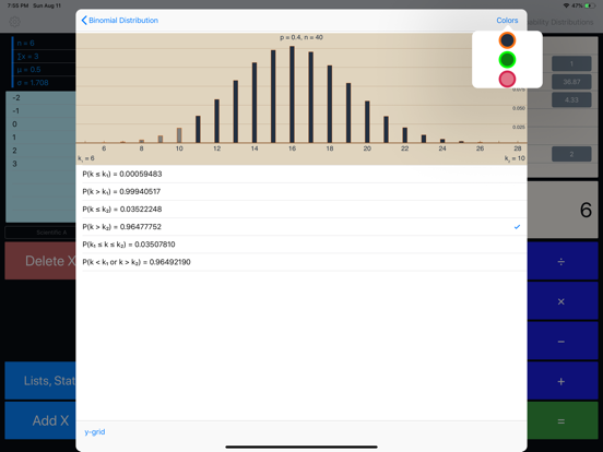 Screenshot #6 pour Statistics Calculator+++
