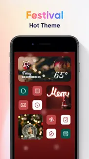 widget+ custom homescreen iphone screenshot 3