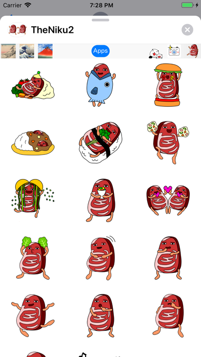 Screenshot #2 pour TheNikuSticker2