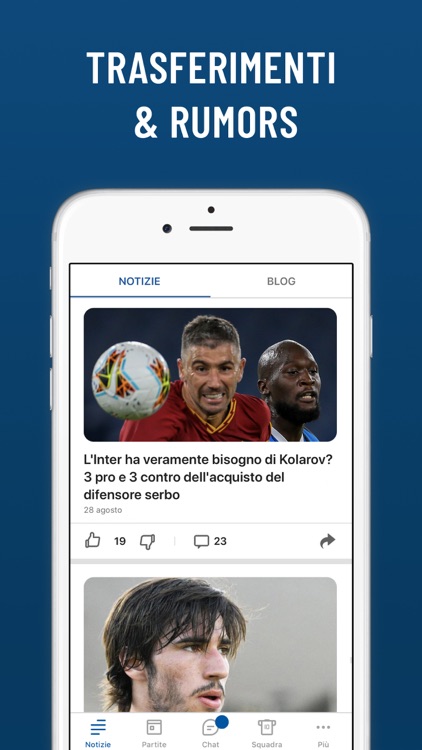 Inter Live Risultati Notizie By Tribune Mobile Ooo