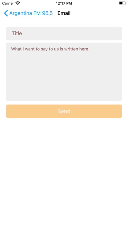 Argentina FM 95.5 screenshot-4