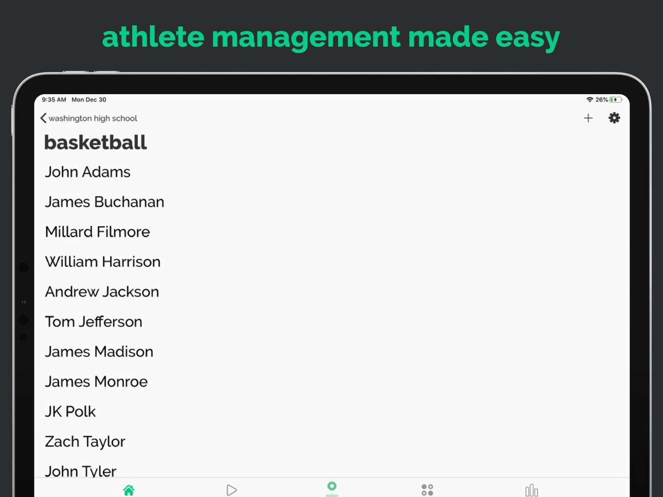 iPad screenshot