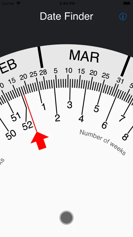 Simple Date Wheel screenshot 2 of 3