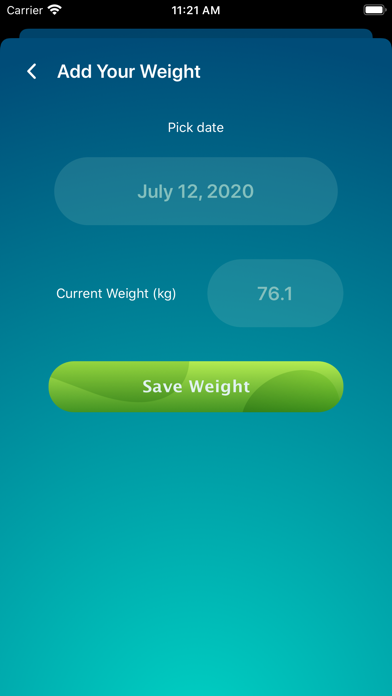 Weight Tracker: Health App Screenshot