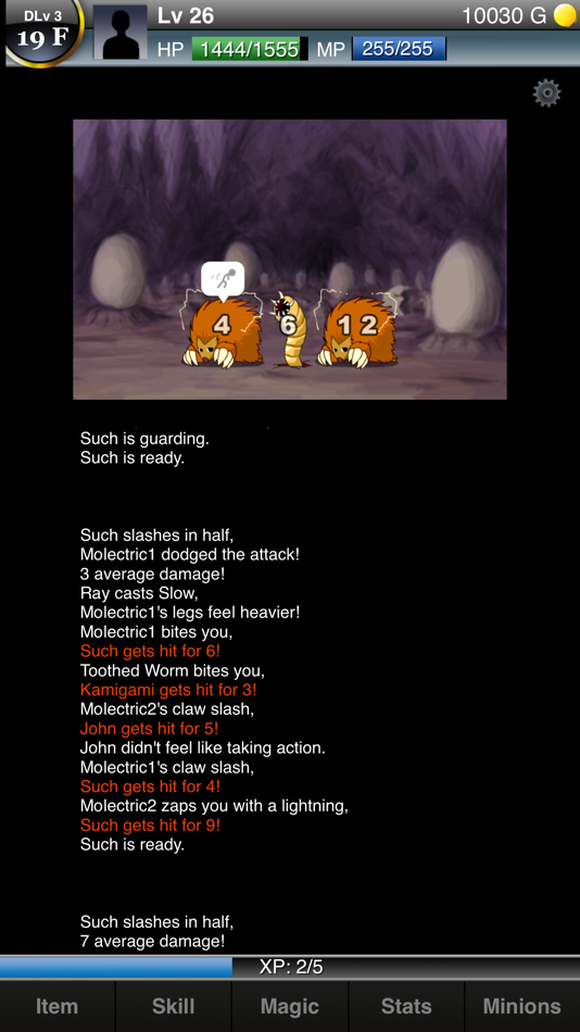 #6. Dungeons & Such (iOS) 由: Genki Mine