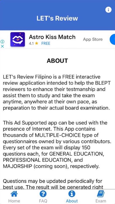 LETs Review Filipino Screenshot