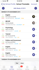 iStudent App screenshot
