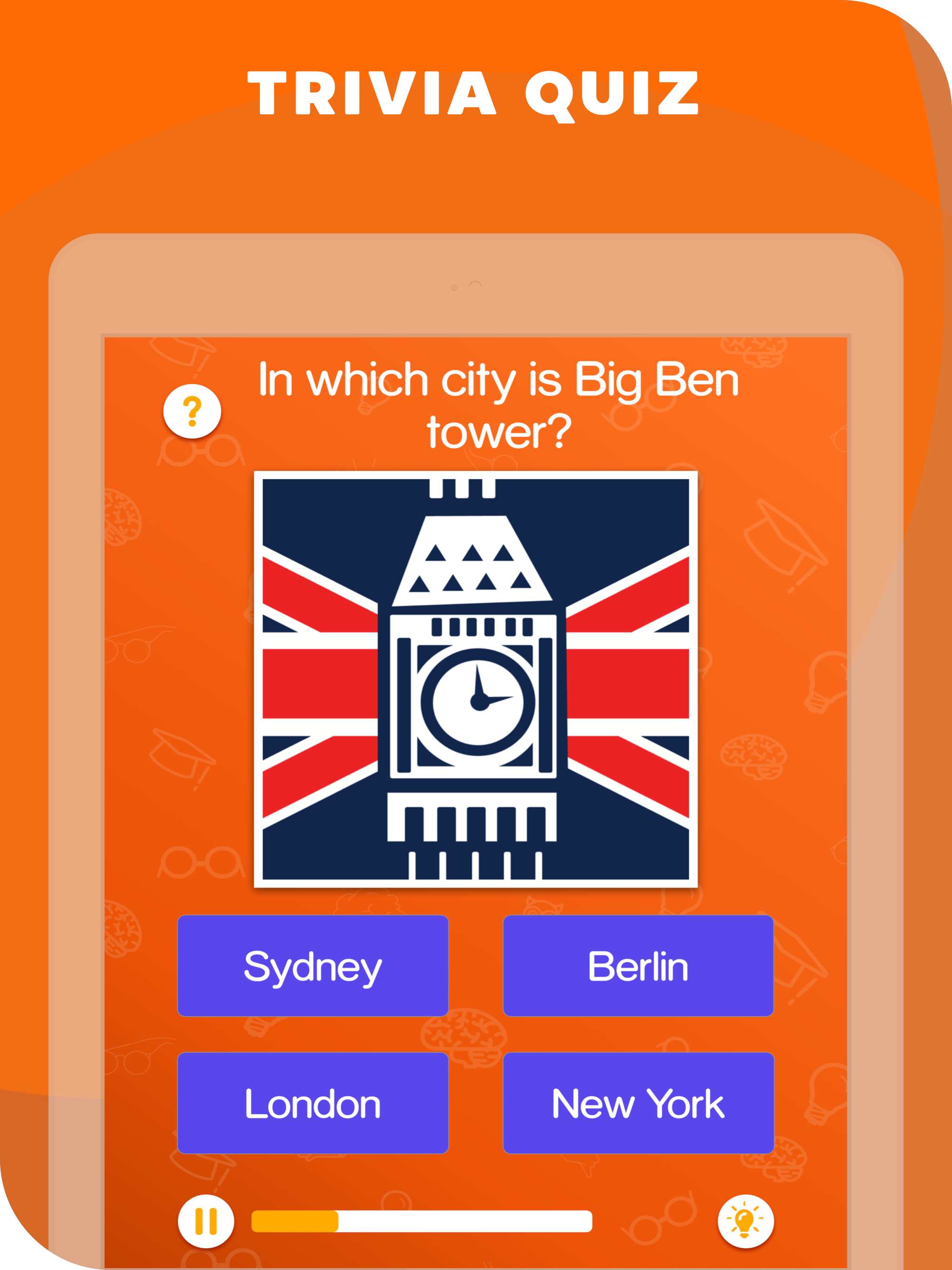 Knowledge Guess Up Logic Quiz