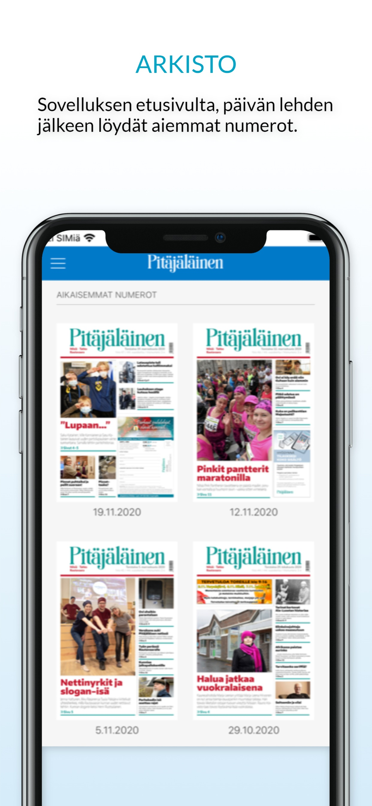 Pitäjäläinen, päivän lehti