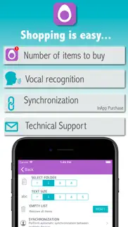 shopppy grocery list by voice iphone bildschirmfoto 2
