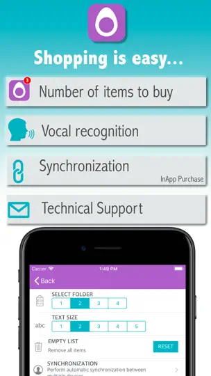Captura de pantalla de SHOPPPY - Lista De Compra en iPhone 2