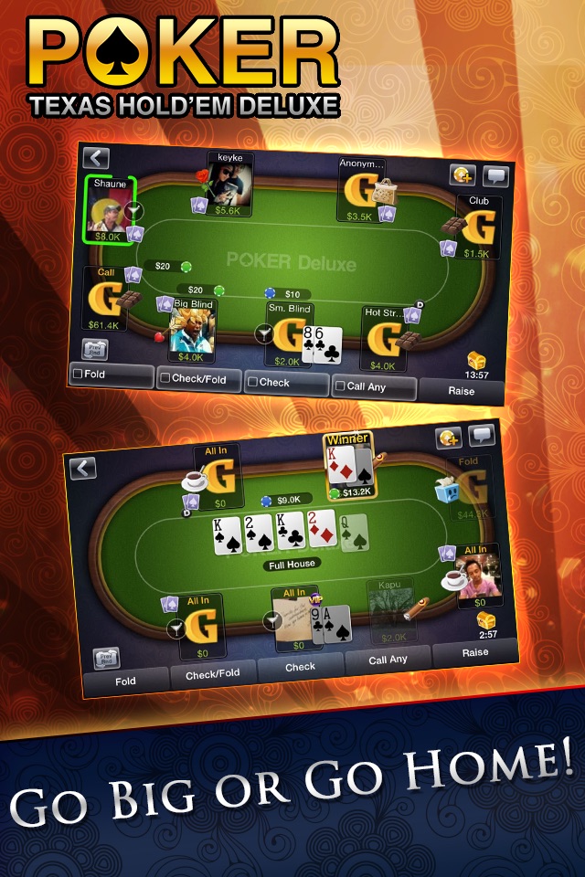 Texas HoldEm Poker Deluxe screenshot 2