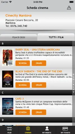 Game screenshot Webtic Cinecity Mantova Cinema mod apk