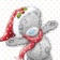 Tatty Teddy Merry Christmas app icon - Stickers app for iPhone