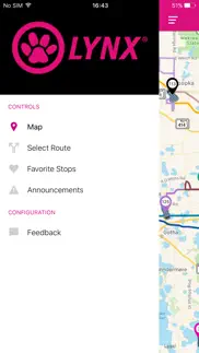 lynx bus tracker by doublemap iphone screenshot 2