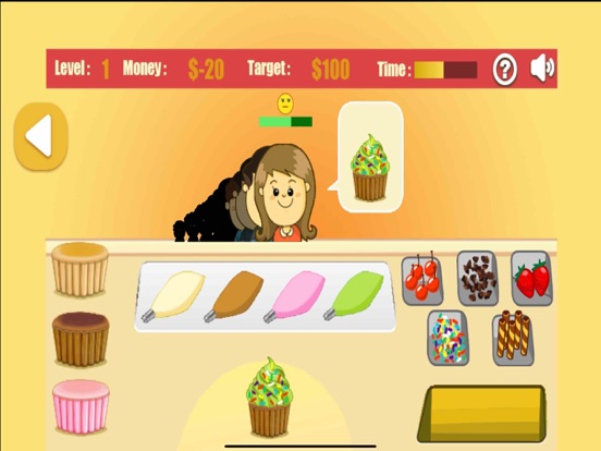 Screenshot #4 pour Cupcake Shop Frenzy Game