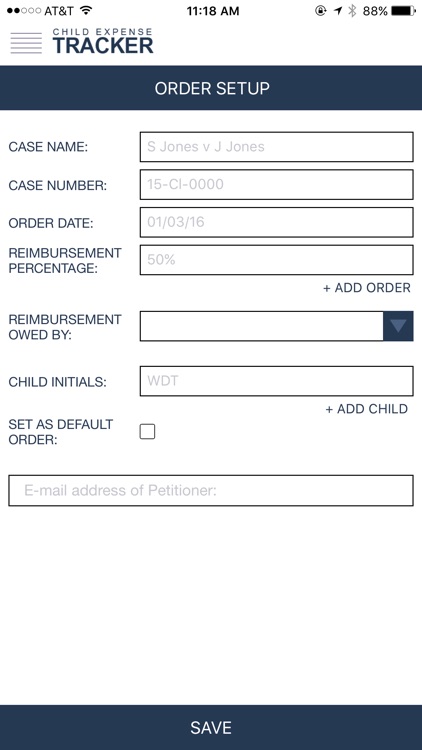 Child Expense Tracker App
