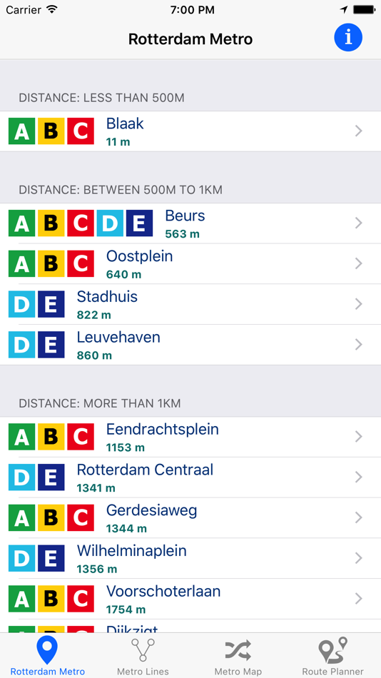 Rotterdam Metro - 3.10 - (iOS)