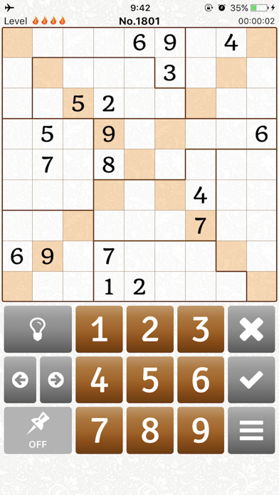 Extreme Difficult Sudoku 2500のおすすめ画像3