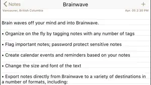 Brainwave screenshot 1