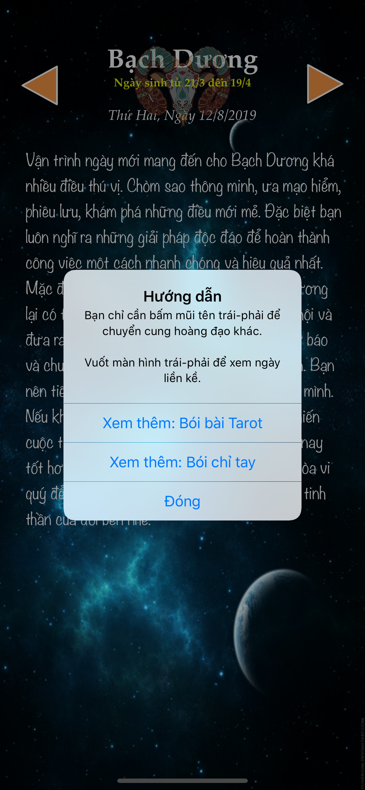 Tử vi Cung hoàng đạo hàng ngày