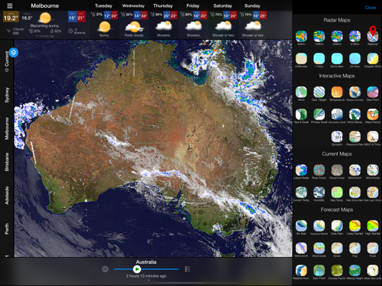 Screenshot #6 pour AUS Radar: WeatherAlert