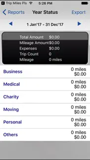 trip miles (irs mileage log) iphone screenshot 3