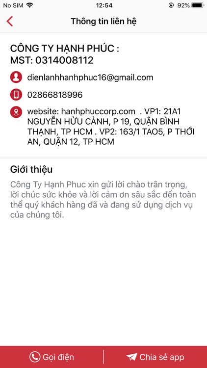 Tiện ích - Hạnh phúc