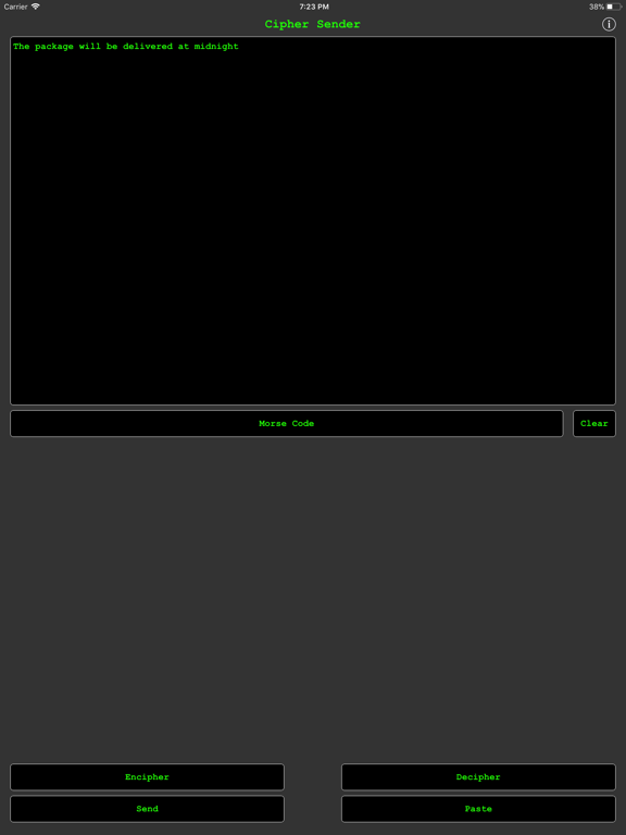Screenshot #4 pour Cipher Sender