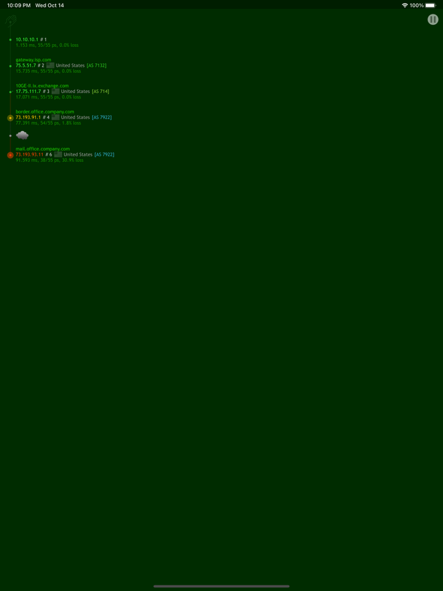 ‎Nice Trace - Traceroute Screenshot