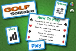 Game screenshot New Golf Solitaire mod apk