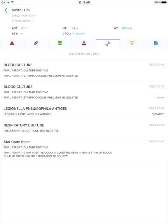 App screenshot