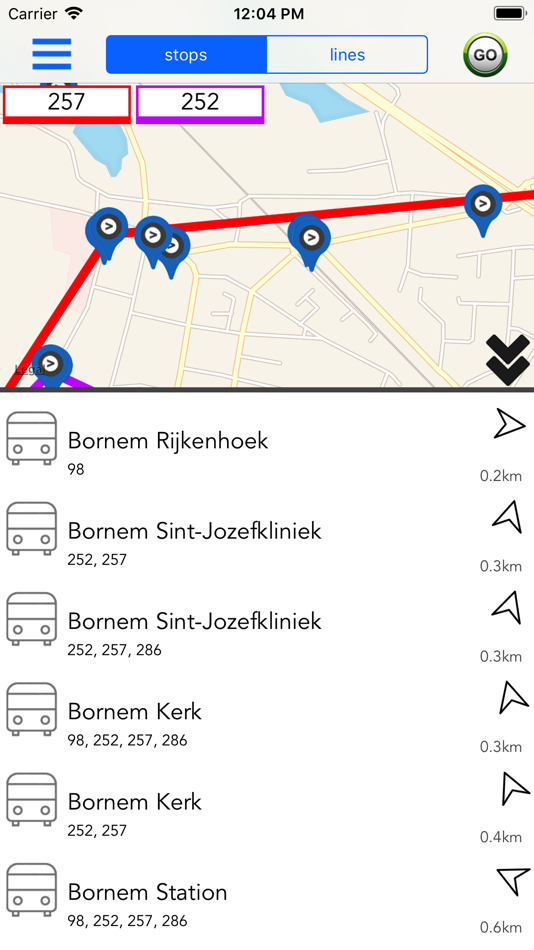 Flanders Transport Guide - 8 - (iOS)