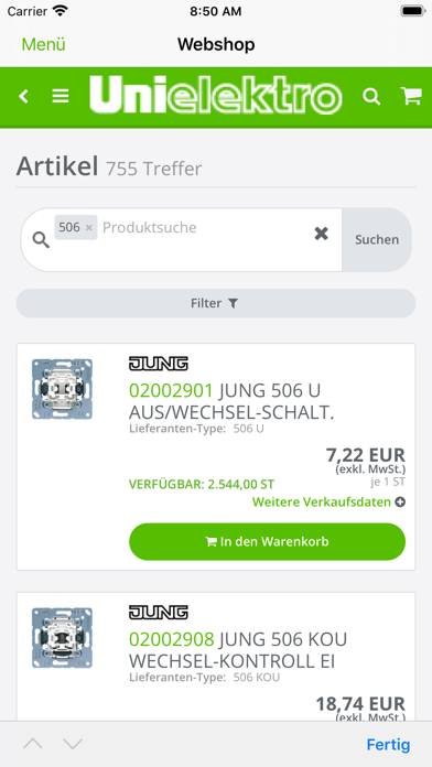 App screenshot