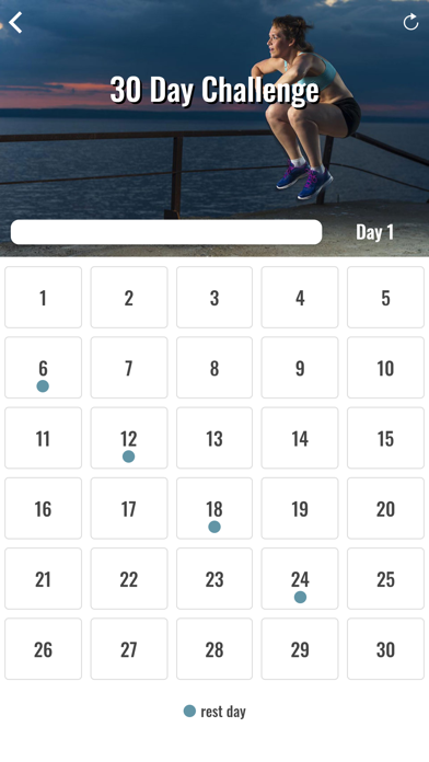 30 Day Cardio HIIT Challenge screenshot 2