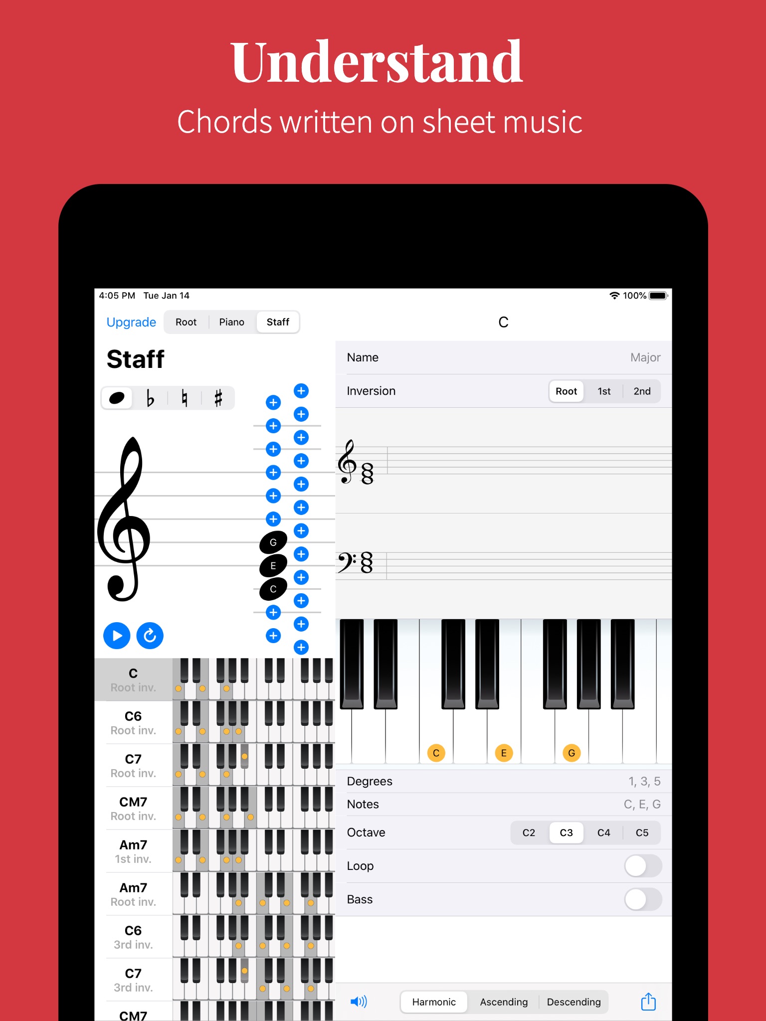 Piano Chords and Scales Pro screenshot 3