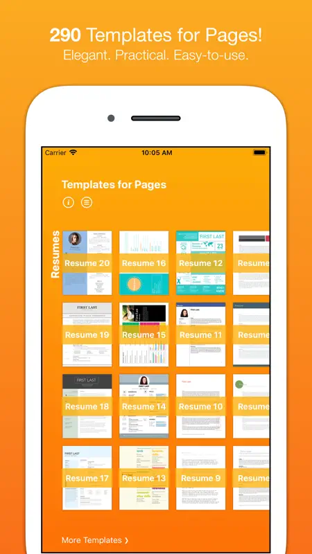Templates for Pages (Nobody) screenshot 1 of 5