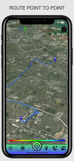 ‎Offline Maps: GPS Tracker GPX Screenshot