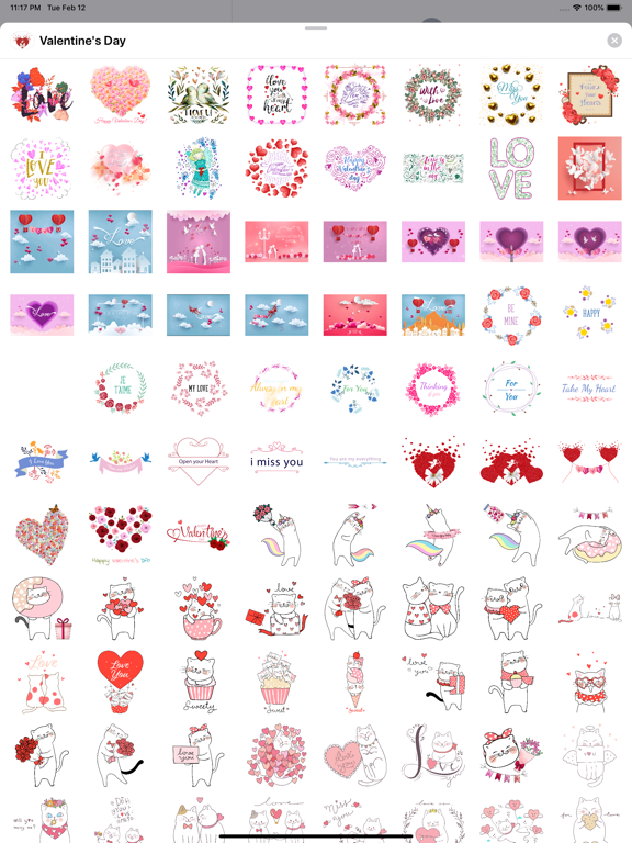 Screenshot #6 pour Valentine's Day Set - Animated