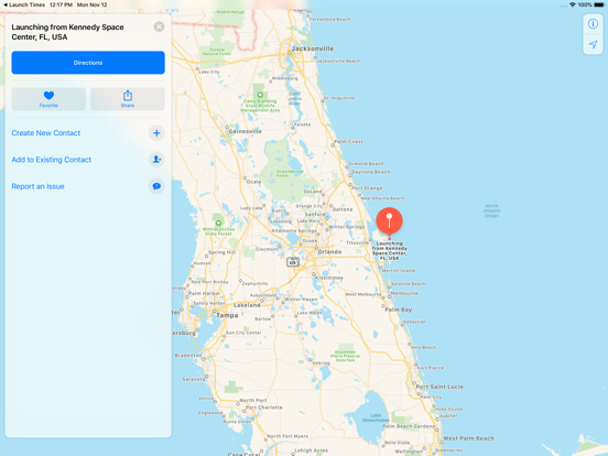 Launch Times iPad screenshot 2 - News app