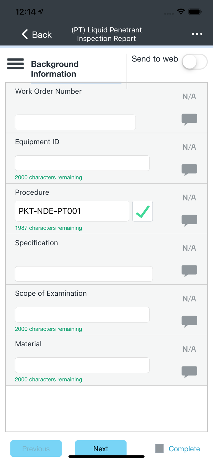 intelliSPEC screenshot 7