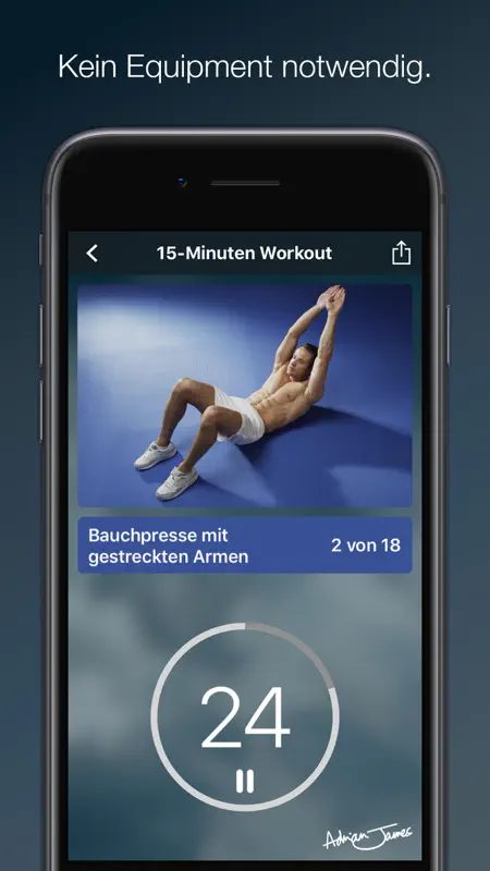 Adrian James: 6 Pack Abs (DE) screenshot 3 of 6
